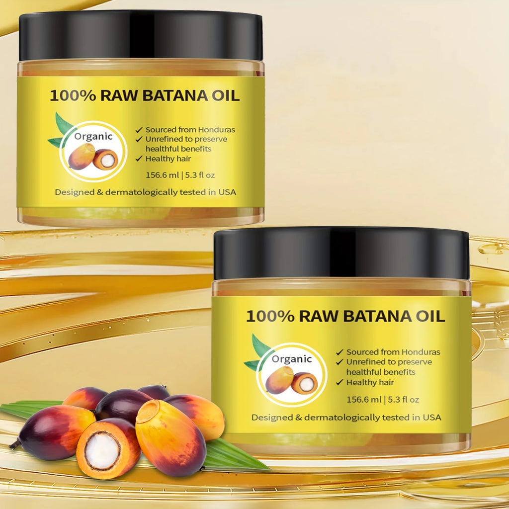 Batana Hair & Scalp Oil — Palm Oil Enriched, Plant Extracts
