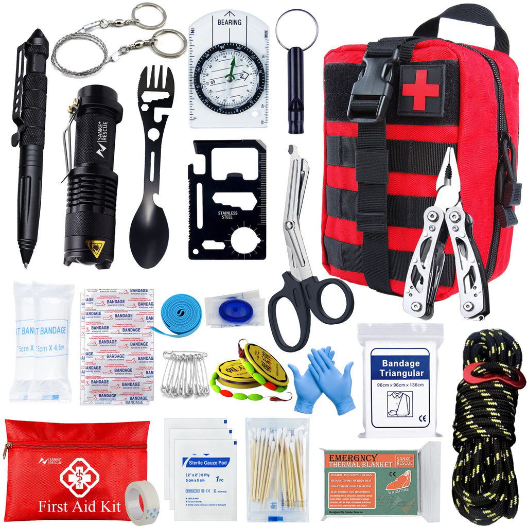 Tactical IFAK First Aid Pouch — Car & EDC Medical Bag