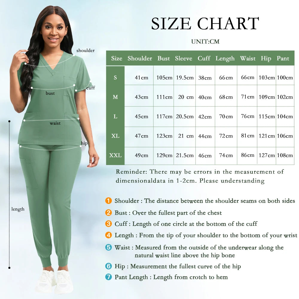Women's & Unisex Stretch Scrub Set — 94/6 Polyester-Spandex