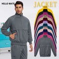Long-Sleeve Medical Lab Coat — Warm Clinic Work Coat