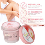 Honey Peach Body Scrub Cream — Deep Cleansing Exfoliator
