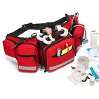 Compact Rescue Waist First-Aid Organizer Bag, 20x10x10cm