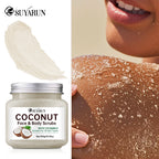 Organic Coconut Sugar Body Scrub — Exfoliating & Moisturizing, 300g