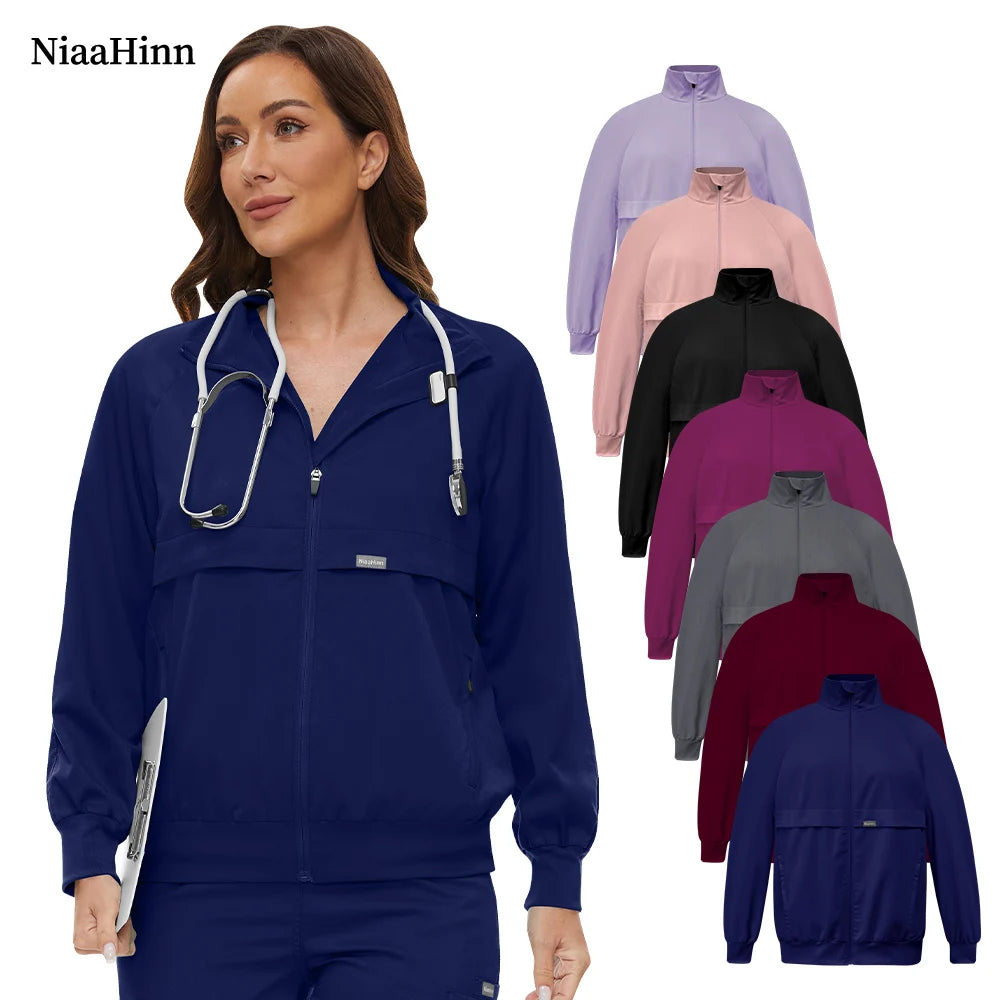 Clinical Medical Jacket — Unisex Workwear Coat