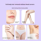 2‑in‑1 Rechargeable Electric Razor & Body Trimmer for Women