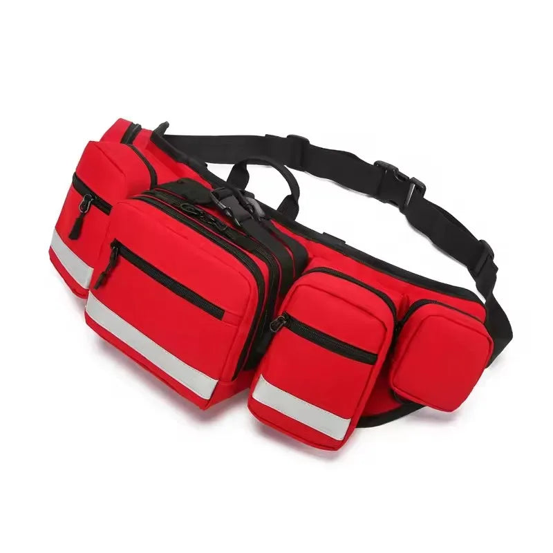 Compact Rescue Waist First-Aid Organizer Bag, 20x10x10cm