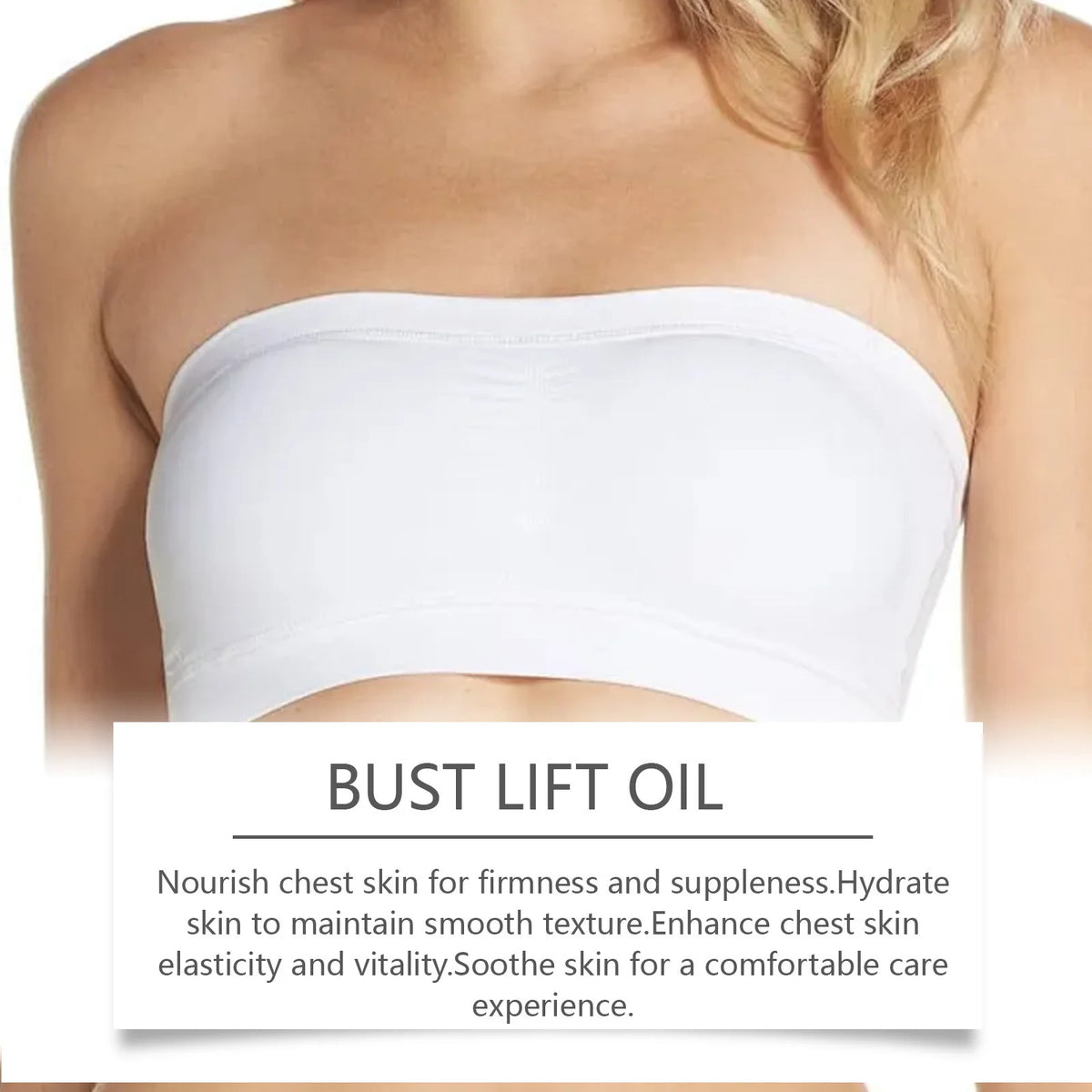 Bust Lift Massage Oil — Chest Care Moisturizing Oil