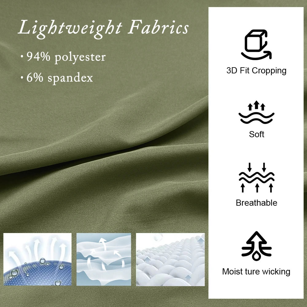 Women's Breathable Scrub Set — Top & Jogger Pants