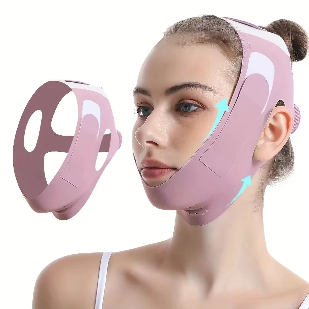 V‑Line Facial Slimming Bandage — Chin & Cheek Lift Belt
