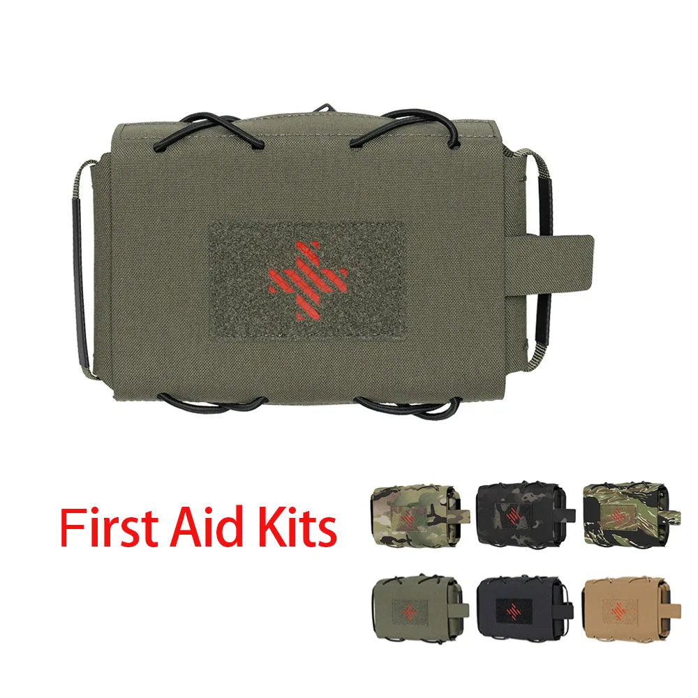 Detachable MOLLE First Aid Pouch — Quick-Release Medical Kit