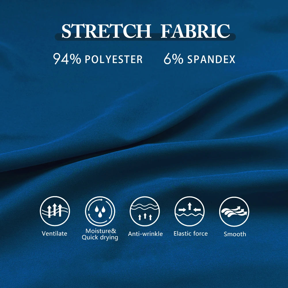 Unisex V‑Neck Short‑Sleeve Scrub Top with Pocket