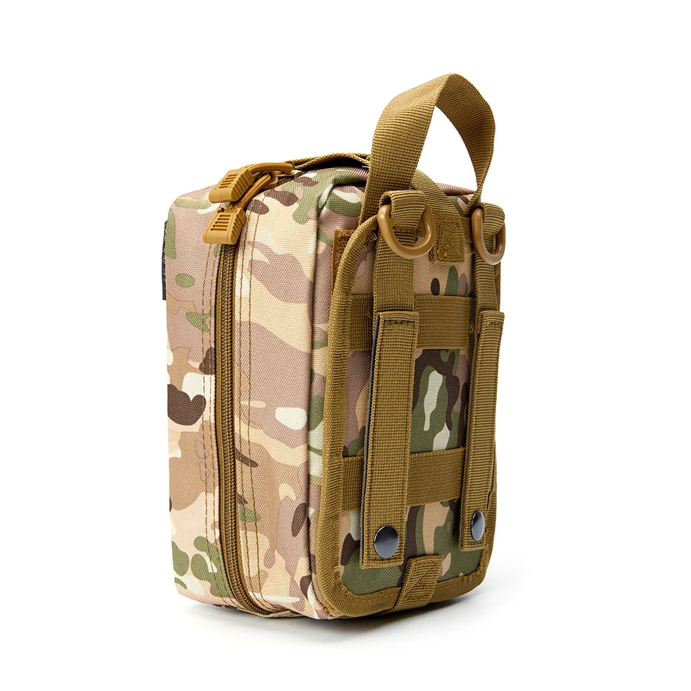 Compact MOLLE First Aid Medical Bag — EDC Emergency Kit