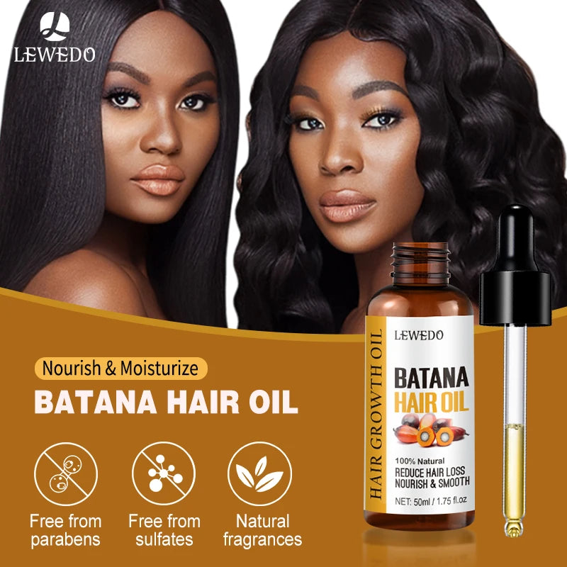Lewedo Naturals Pure Batana Oil for Hair Nourish & Growth