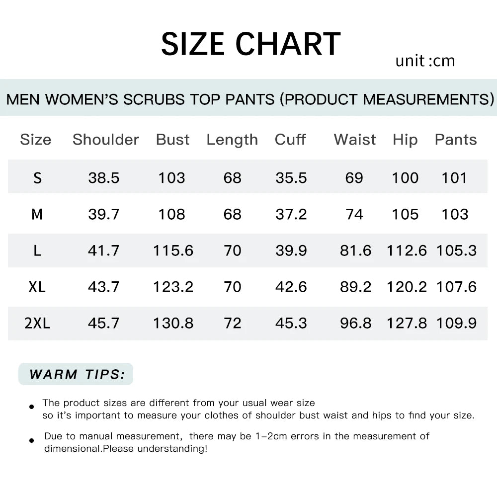 Women's Breathable 2-Piece Surgical Scrub Set