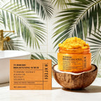 Turmeric Sea Salt Body Scrub — Brightening Exfoliant