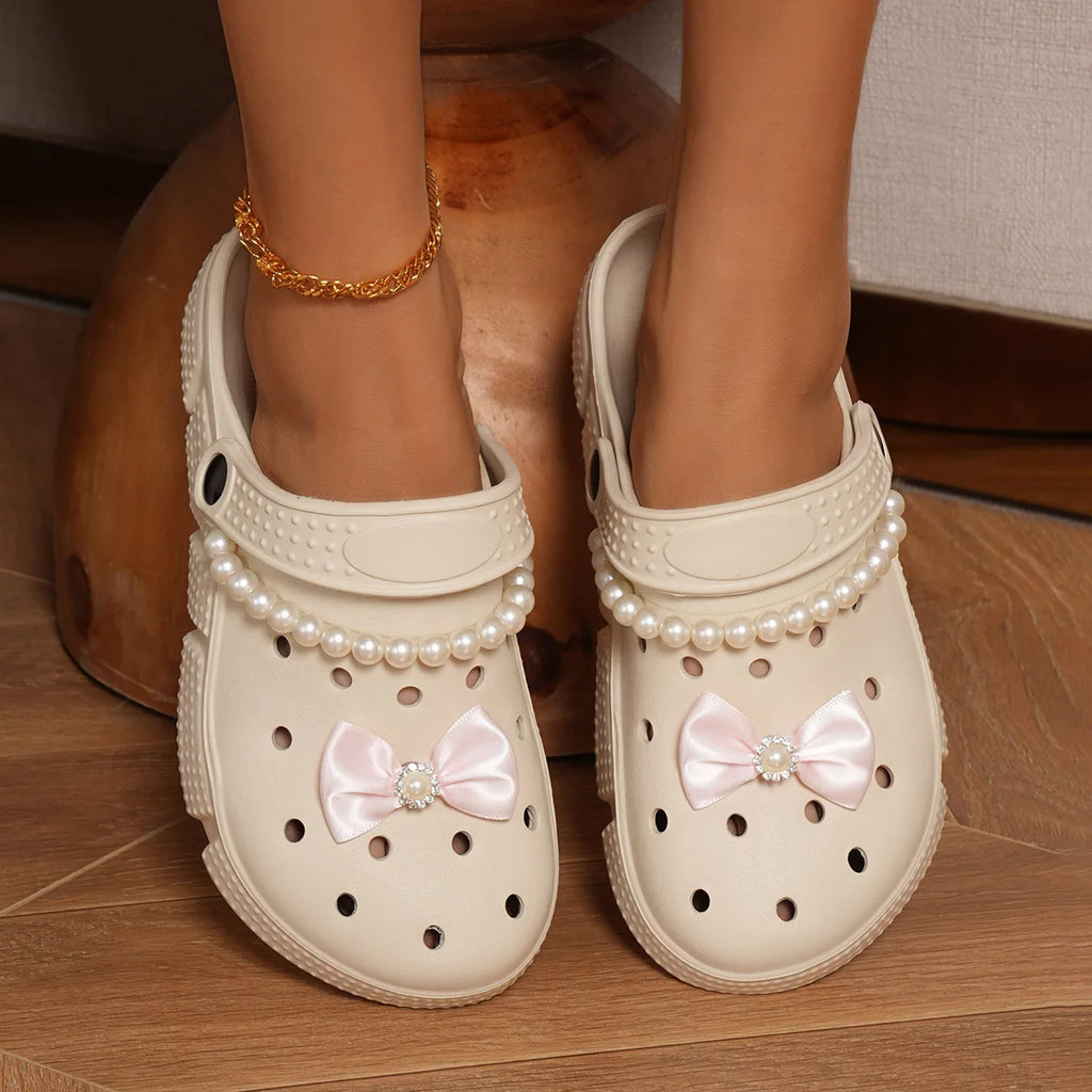 Thick‑Soled EVA Waterproof Clogs — Lightweight Non‑Slip
