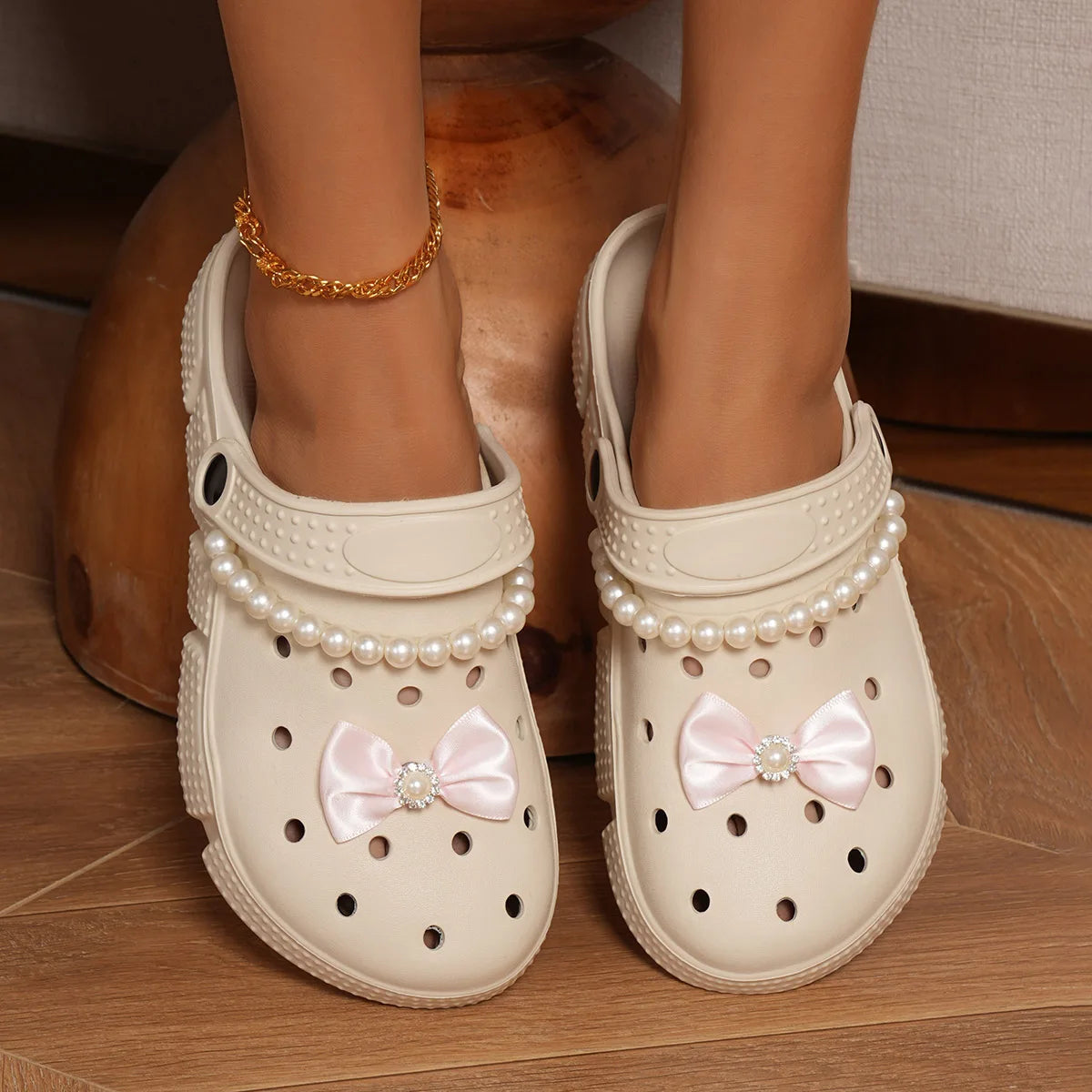 Thick‑Soled EVA Waterproof Clogs — Lightweight Non‑Slip