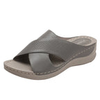Women's Lightweight Wedge Sandals — PU Insole