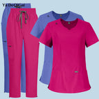 Women's Breathable 2-Piece Surgical Scrub Set