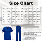 Unisex Twill Scrub Set — Sizes S to XXL, Multiple Colors