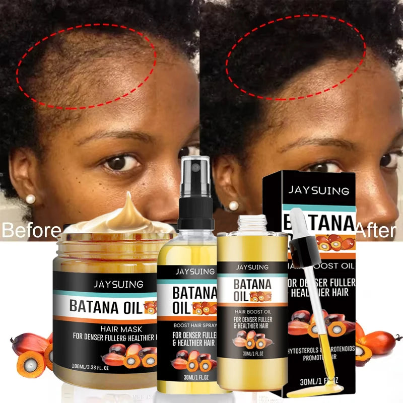 Batana Oil Hair Growth Set with Mask & Hair Oil