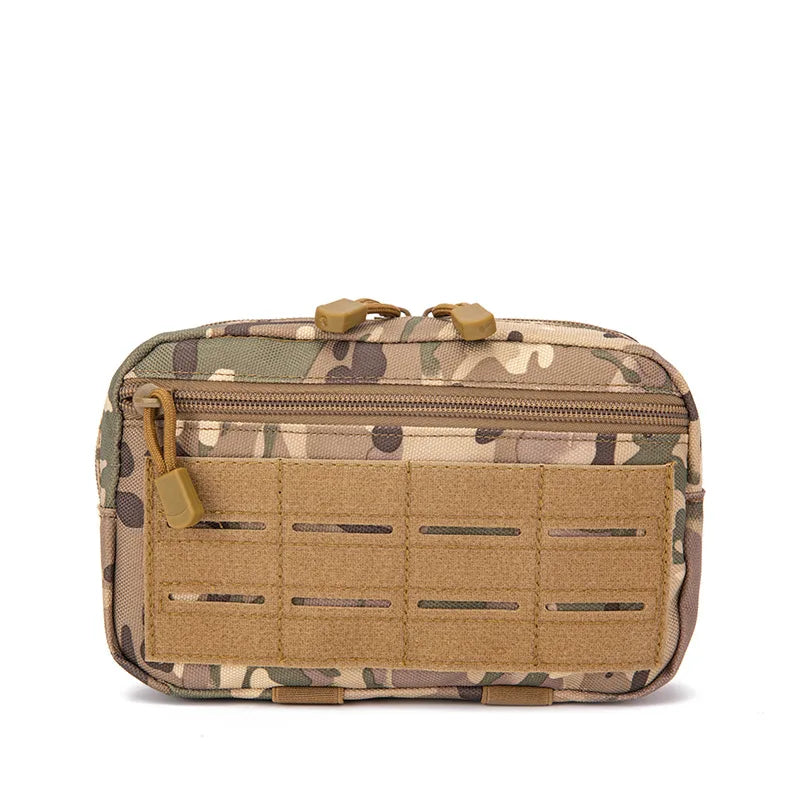 MOLLE Compact EDC & First‑Aid Waist Pouch — Phone/Utility